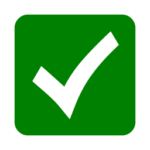 Business IT Support Green Tick